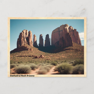 Cathedral Rock Arizona Postkarte