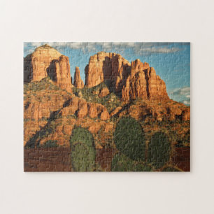 Cathedral Rock bei Sonnenuntergang vom Secret Cany Puzzle