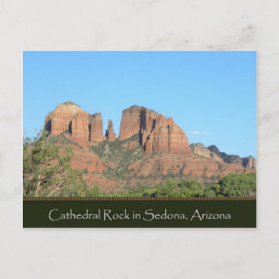 Cathedral Rock Landschaft Postkarte
