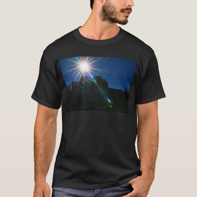 Cathedral Rock Vortex horizontal T-Shirt (Vorderseite)