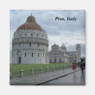 Cathedral Square in Pisa, Italien Magnet