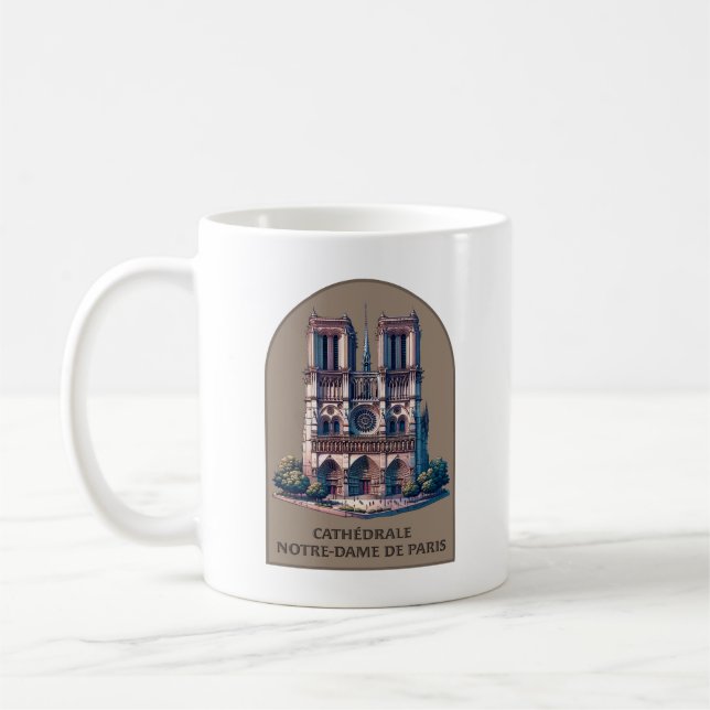 Cathédrale Notre-Dame de Paris Kaffeetasse (Links)