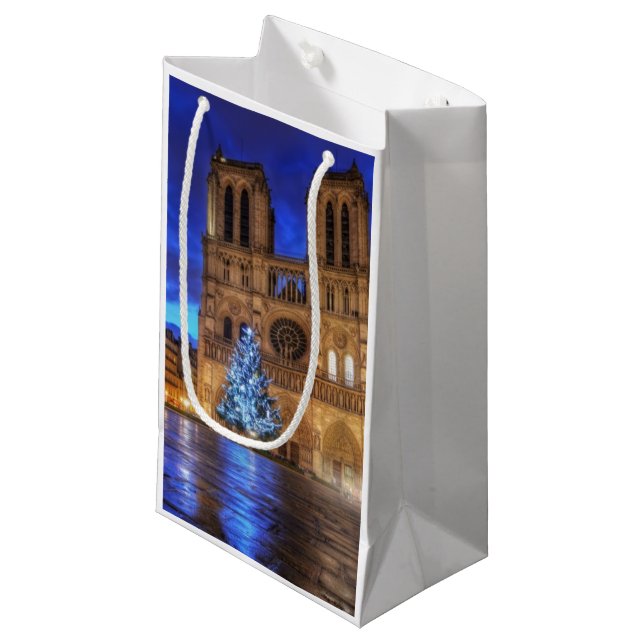 Cathédrale Notre-Dame de Paris Kleine Geschenktüte (Vorderseite Schrägansicht)