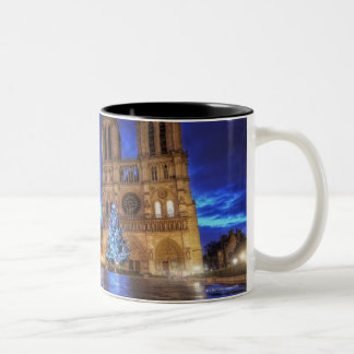 Cathédrale Notre-Dame de Paris Zweifarbige Tasse
