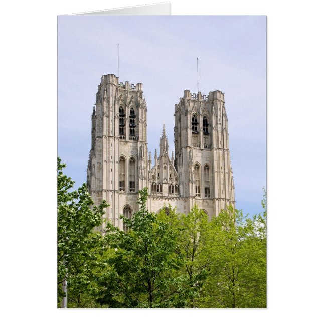 Cathédrale St Michel & Gudul, Brüssel, Belgien (Vorne)