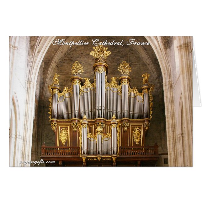 Cathédrale St Pierre de Montpellier, Frankreich (Vorderseite (Horizontal))