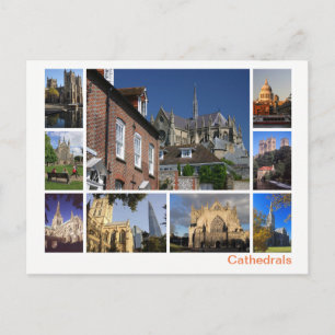 Cathedrals-Multi-Image Postkarte