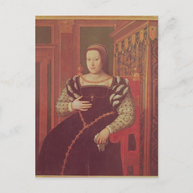 Catherine de Medici, 1585-86 Postkarte (Vorderseite)