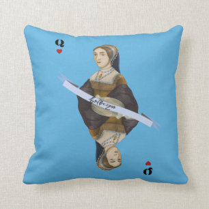 Catherine Howard-Karte Kissen