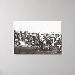 Catherine II das große Leinwanddruck