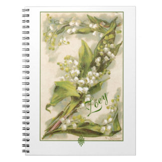 Catherine Klein Lilie des Blumen-Alphabet-Z des Notizblock