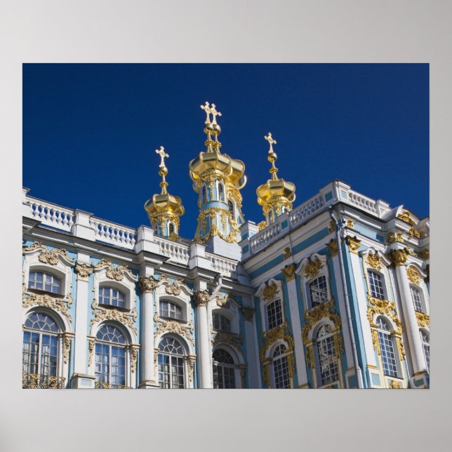 Catherine Palace Chapel detail Poster (Vorne)