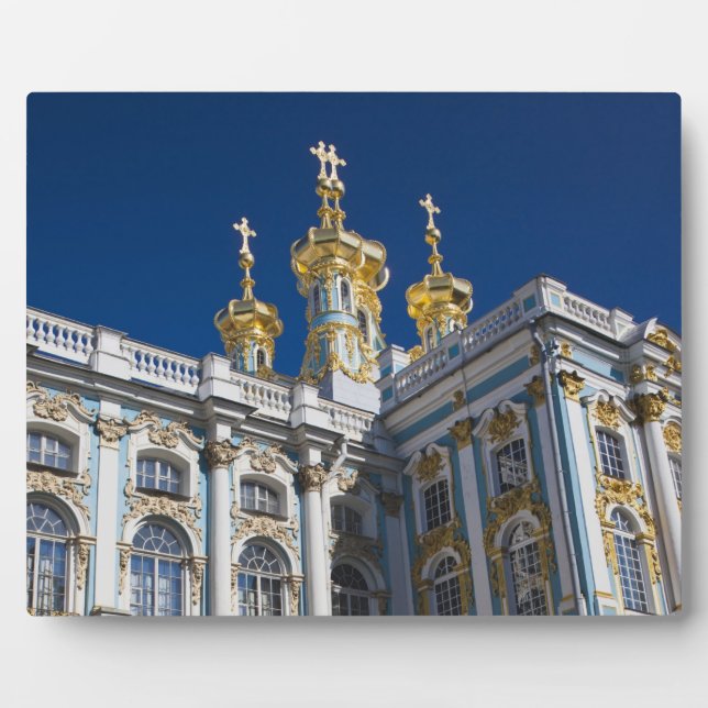 Catherine Palace Kapelle Detail Fotoplatte (Vorderseite)