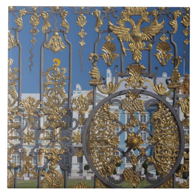 Catherine Palace, Palast Fliese (Vorderseite)