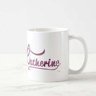 Catherine - personalisierter Name Tasse