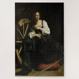 Catherine von Alexandria (1597) von Caravaggio Puzzle