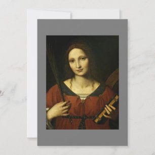Catherine von Alexandria (Bernardino Luini) Einladung