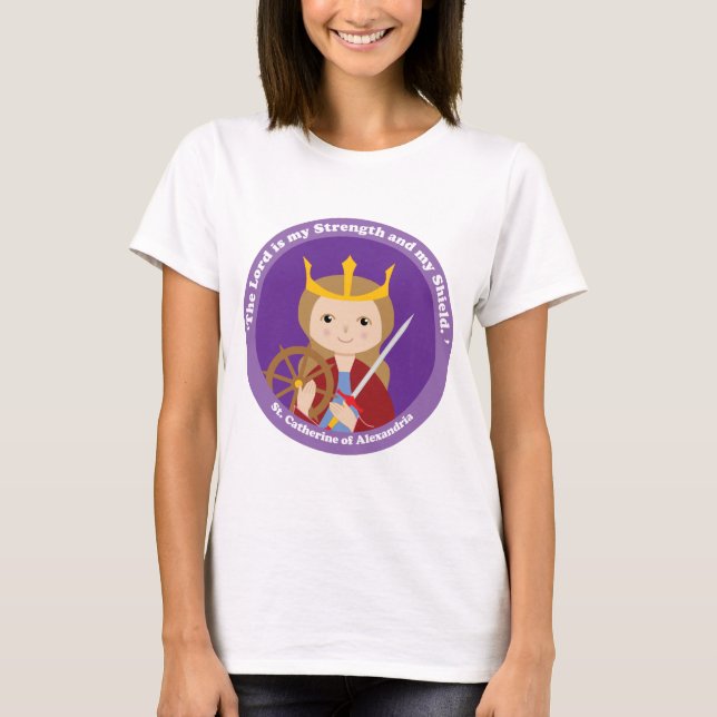 Catherine von Alexandria T-Shirt (Vorderseite)