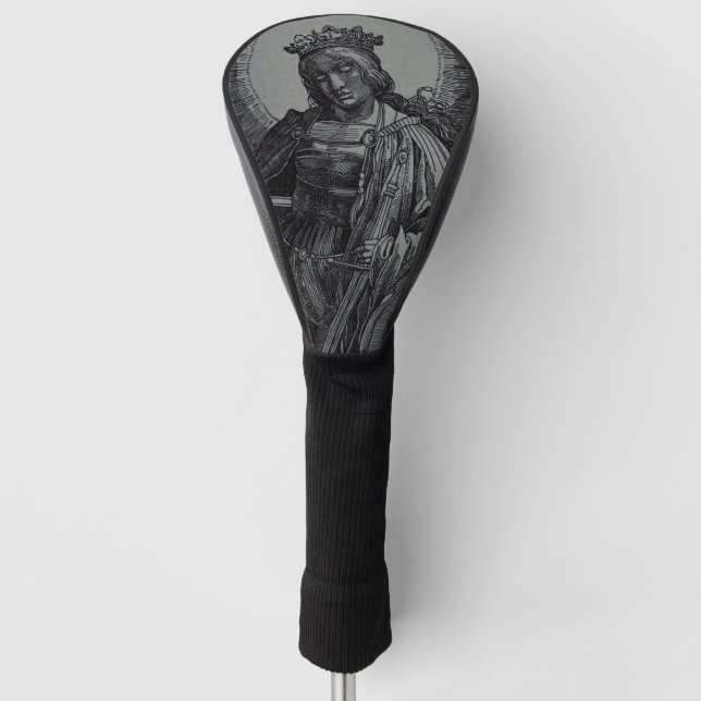 Catherine von Alexandria von Lucas van Leyden Golf Headcover (Vorderseite)