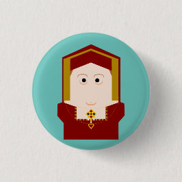 Catherine von Aragon Button