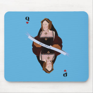 Catherine von Aragon-Karte Mousepad