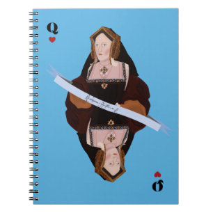 Catherine von Aragon-Karte Notizblock