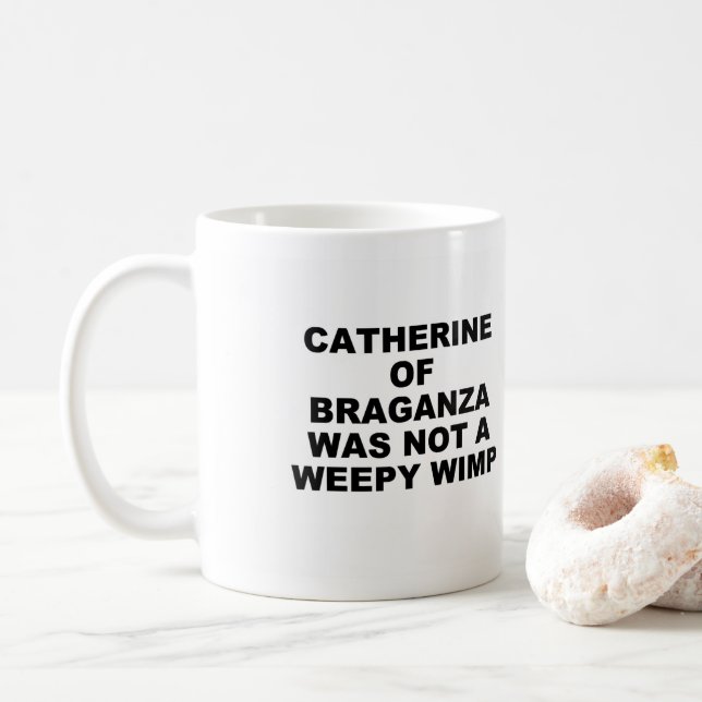 Catherine von Braganza Kaffeetasse (Mit Donut)