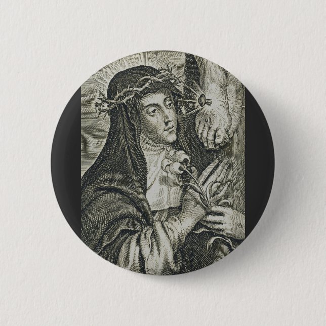 Catherine von Siena Button (Vorderseite)