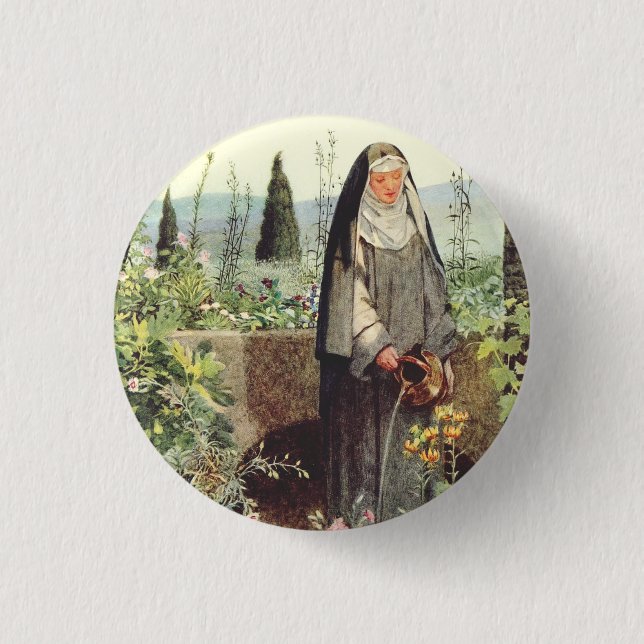 Catherine von Siena Button (Vorderseite)