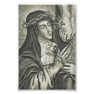 Catherine von Siena Fotodruck