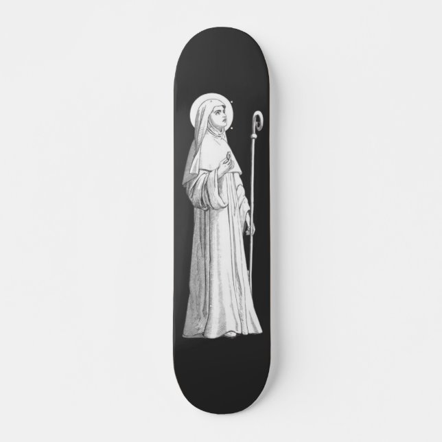 Catherine von Siena Jungfrau Skateboard (Vorne)