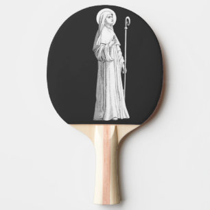 Catherine von Siena Jungfrau Tischtennis Schläger