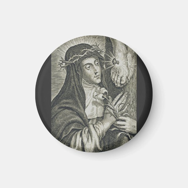 Catherine von Siena Magnet (Vorne)