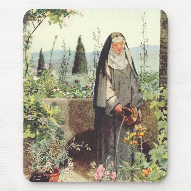 Catherine von Siena Mousepad (Vorne)