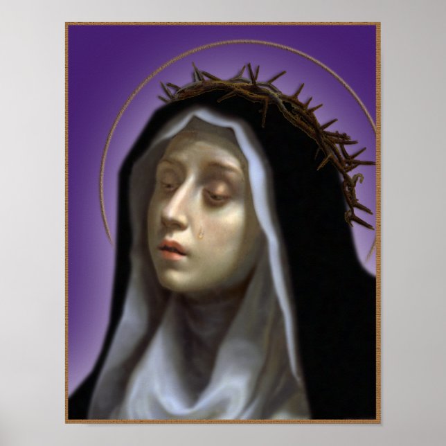 Catherine von Siena Poster (Vorne)
