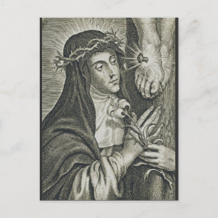 Catherine von Siena Postkarte