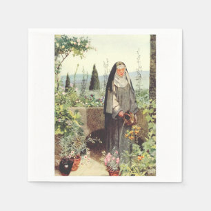 Catherine von Siena Serviette