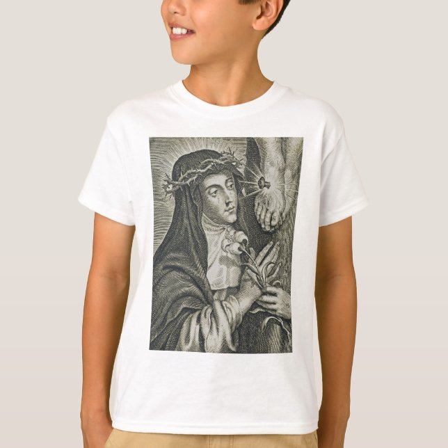 Catherine von Siena T-Shirt (Vorderseite)