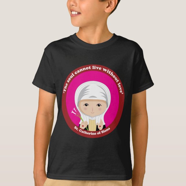 Catherine von Siena T-Shirt (Vorderseite)