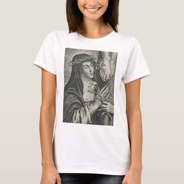 Catherine von Siena T-Shirt (Vorderseite)