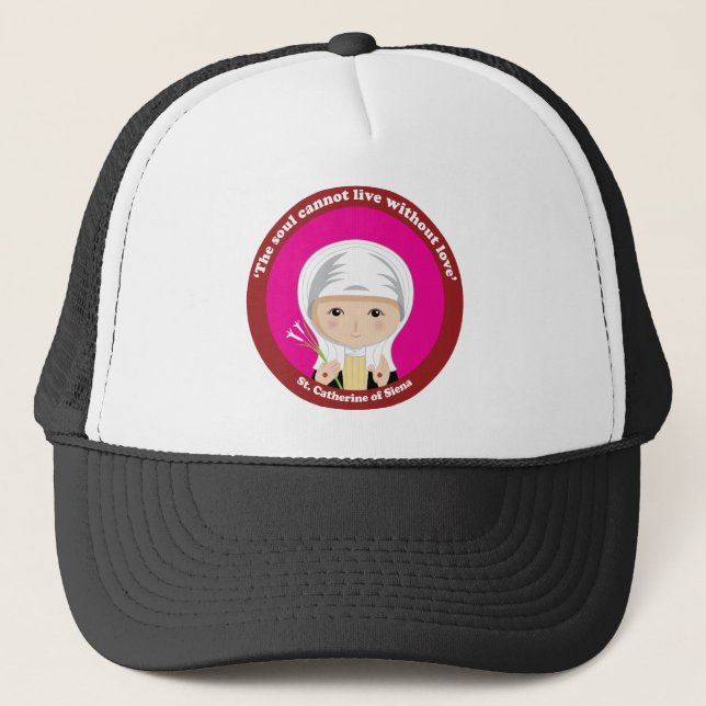 Catherine von Siena Truckerkappe (Vorderseite)