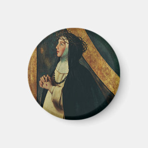 Catherine von Siena von Juan Bautista Maino Magnet