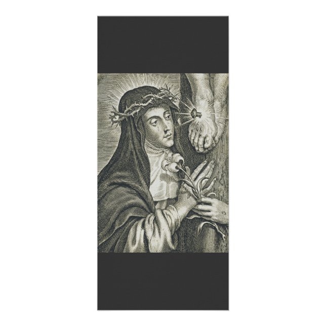 Catherine von Siena Werbekarte (Vorne)