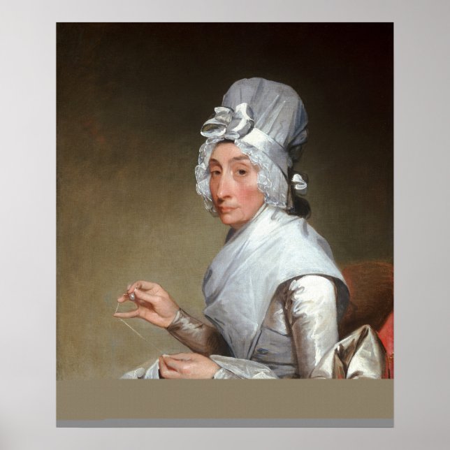 Catherine Yates - Gilbert Stuart Fine Art Poster (Vorne)