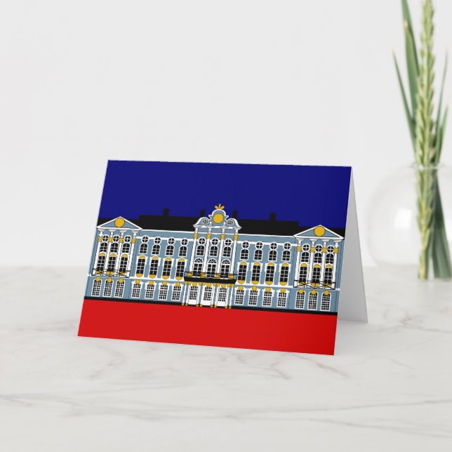 Catherine's Palace Inspiration - Katharinenhof Ins Karte (Vorderseite)