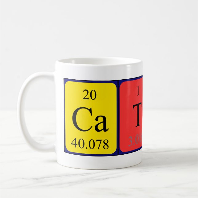 Cathey Periodenname Tasse (Links)