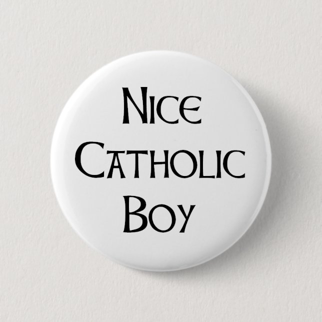 catholic boy nice button (Vorderseite)