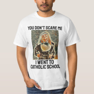 CATHOLIC FUNNY NUN T - SHIRT T-SHIRTS
