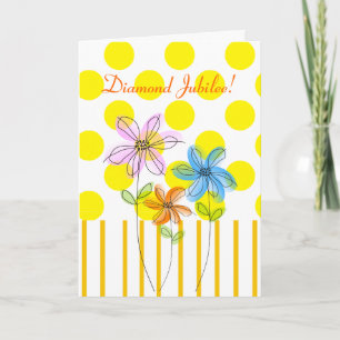 Catholic Nun Diamond 75. Jubilee Cards & Gifts Karte