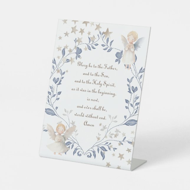 catholic prayer of praise sockelschild (Vorderseite)